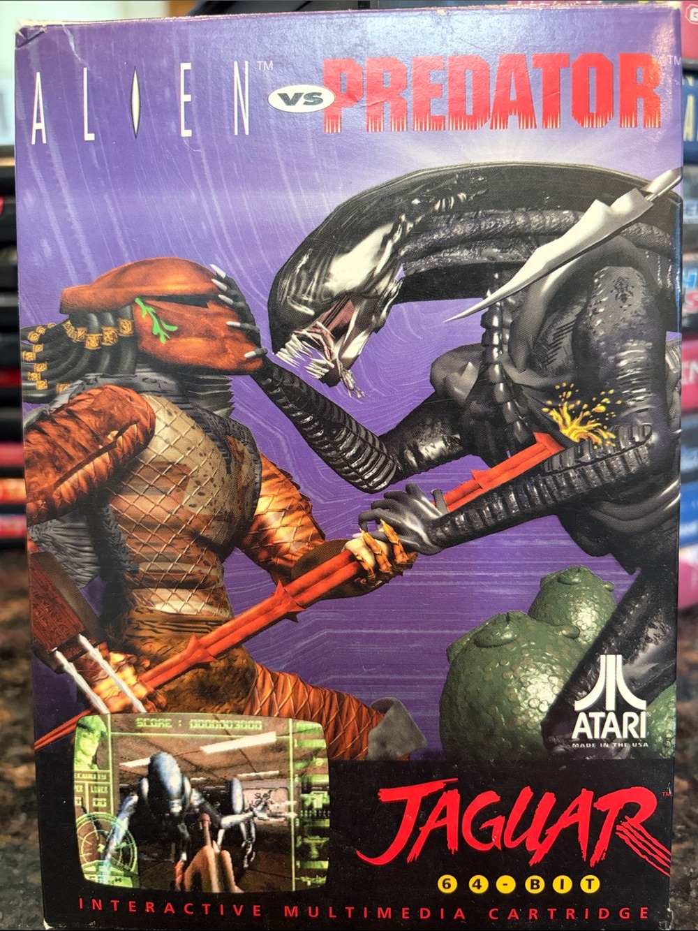 Alien vs Predator- Atari Jaguar - CIB